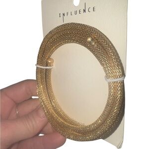 Gold Women's wrap bracelet